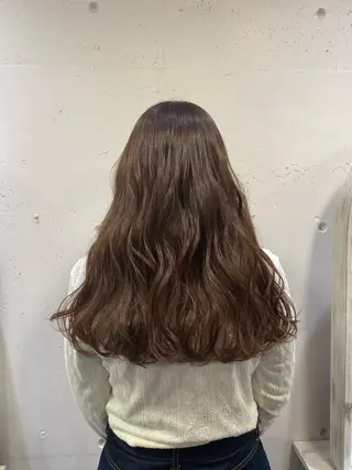 ロング カラー 🎀taro ブリーチなしカラーのヘアスタイル