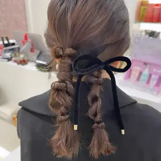 セミロング パーマ ボブパーマ ♡ヨシカワハナコのヘアスタイル