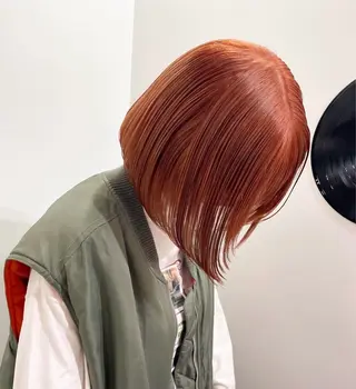カラー 艶 ハイトーン✨ユキノのヘアスタイル