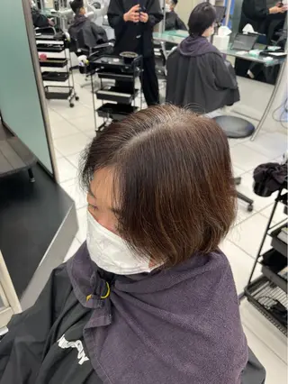 カラー 【レイヤーカット】 キサヌキミワのヘアスタイル