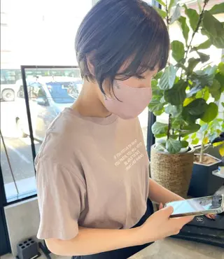 ショート 河原 亮のヘアスタイル