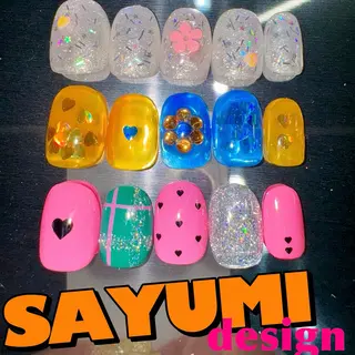 ネイル NICO nail 下北沢店 ネイル&アイラッシュ所属・NICOnail Sayumiのネイルデザイン