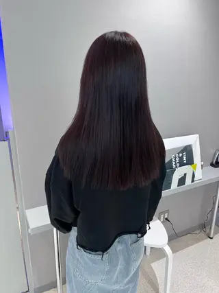 ロング カラー KANA🎀韓国 🇰🇷ハイライトのヘアスタイル