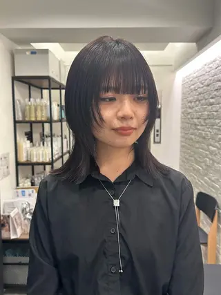 ミディアム カラー 銀座/ヘアセット シマムラ ミホのヘアスタイル