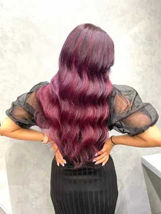 ロング 🦋韓国hair🦋 エクステ店長sakiのヘアスタイル