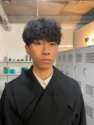 ショート パーマ メンズ fifth /鈴木あづさのヘアスタイル