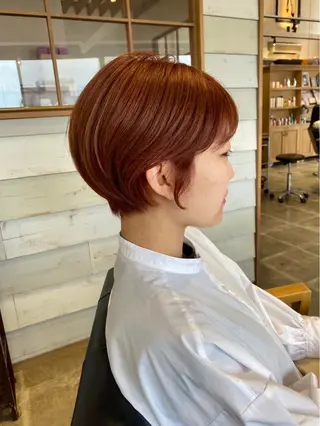ショート La bonheur hair reve 池袋店所属・🐈‍⬛ マナカ🐈‍⬛のヘアスタイル