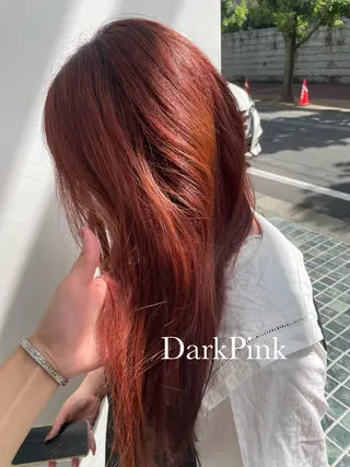 ロング カラー ren ボブロブ/ミディアムのヘアスタイル