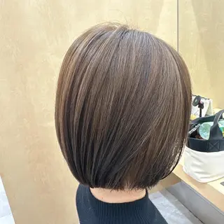 ミディアム カラー モテ髪💛美髪矯正 ✨艶髪特化🫧山根のヘアスタイル