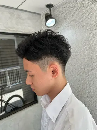 メンズ 新村 捺のヘアスタイル