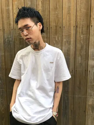 ショート カラー メンズ VIRETTA所属・山下 亮輔のヘアスタイル