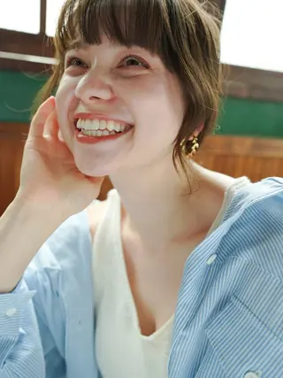 ショート カラー パーマ arts茅ヶ崎 エリアNO1髪質改善のヘアスタイル