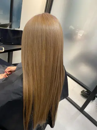 ロング カラー SALOWIN新宿三丁目East3階所属・アイドルヘア 💓清水拓実のヘアスタイル