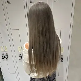 ロング カラー 💖ブリーチ/暖色 𝐘𝐮𝐢💖のヘアスタイル