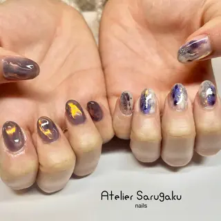 ネイル 駒沢大学sususu Marinaのネイルデザイン