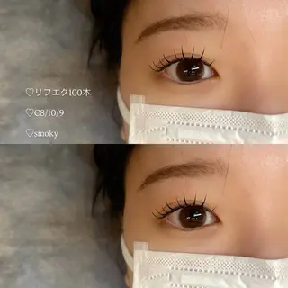 マツエク・マツパ EYELA甲府昭和 hiraiのマツエク・マツパデザイン