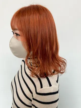 ミディアム カラー 🌼ハイライト透明感 🌼maiのヘアスタイル