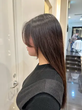 ロング 中村 裕希のヘアスタイル