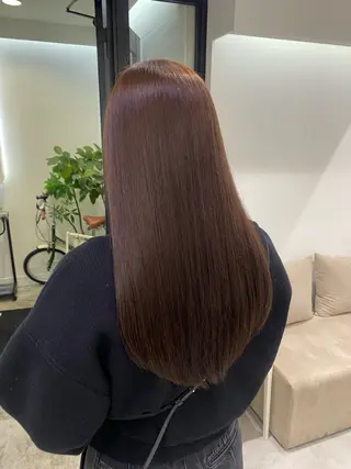 ロング カラー Beleza Era所属・韓国レイヤー/ 縮毛矯正🎀minaのヘアスタイル