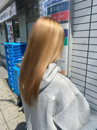 ロング カラー ENO ✨ハイトーン✨のヘアスタイル