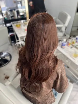 ロング カラー 🎀透明感ブリーチ カラー🎀ミズキのヘアスタイル