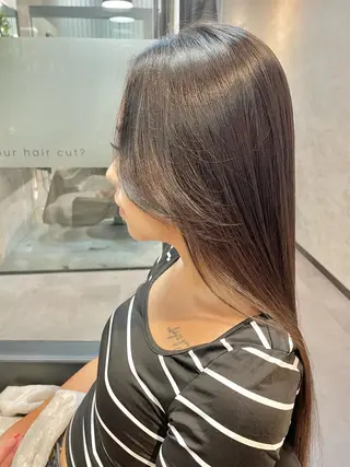 ロング 👑髪質改善カラー 中垣斗希のヘアスタイル