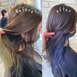 ミディアム カラー VALETTE omotesando所属・原宿ボブ・髪質改善 輝来のヘアスタイル