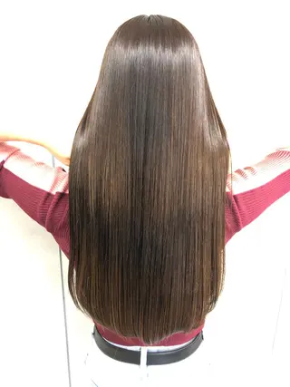 ロング カラー Silk-lei【銀座店】所属・銀座/美髪縮毛矯正 /髪質改善/山本翔華のヘアスタイル