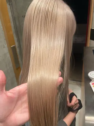 ロング TELA HAIR 研究学園所属・TELA HAIR 大倉　曜のヘアスタイル