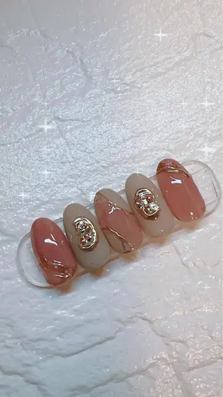 カラー ネイル ecru エクリュのネイルデザイン