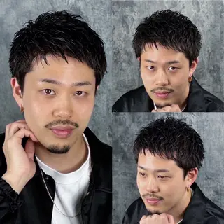 ショート メンズ オガサワラ ケイスケのヘアスタイル