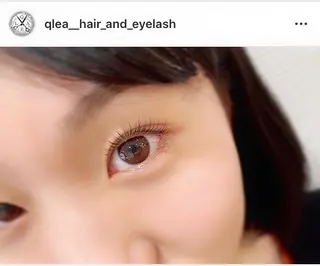 マツエク・マツパ Q-LEA  まつエク まつ毛パーマ 四条大宮所属・Q-LEA 四条大宮 クリアのマツエク・マツパデザイン