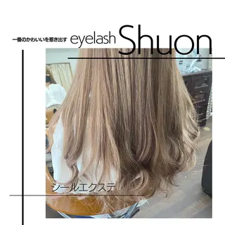 ロング ヘアアレンジ マツエク・マツパ Shuonby LuLu立川店所属・まつ毛パーマ専門 Shuon立川店のマツエク・マツパデザイン