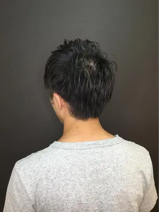 ショート メンズ 齋藤 らいのヘアスタイル