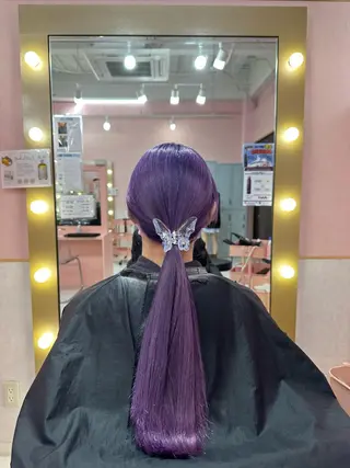 ロング カラー 🪞ダメージレス艶 🪞れいのヘアスタイル