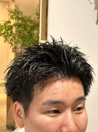 ショート メンズ ヒロ銀座barber shop 大阪本店所属・平田 翔也のヘアスタイル