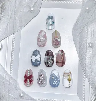 ネイル Basic本厚木店 Mahiroᙏ̤̫͚のネイルデザイン