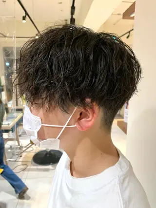 パーマ メンズ 森川 力のヘアスタイル
