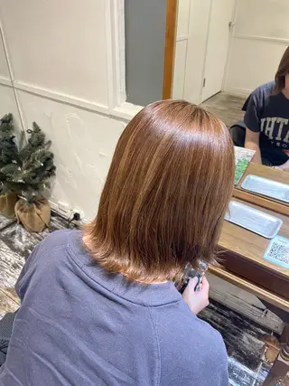 カラー shiomi H辻田 杏梨のヘアスタイル