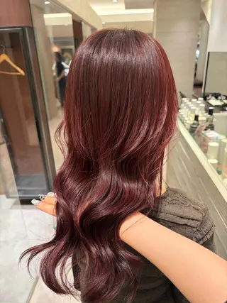 セミロング カラー ヘアアレンジ .⋆⟡💖 Marin💖⟡⋆.のヘアスタイル