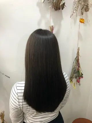 ロング コテ巻き風パーマ/ 髪質改善/河島恭平のヘアスタイル