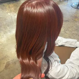 ミディアム カラー ヘアアレンジ 🇰🇷韓国スタイル レイヤー/ayanaのヘアスタイル