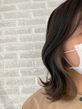 ミディアム カラー ♡Eleanor大宮 aya♡のヘアスタイル