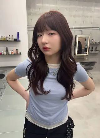 ロング カラー umu. ⌇ mihiroのヘアスタイル