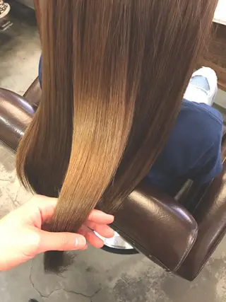 ロング analogue所属・u harukaのヘアスタイル