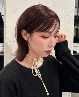 ミディアム ShiRai Hinataのヘアスタイル