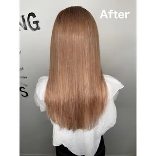 ロング 小笠原 菜緒のヘアスタイル