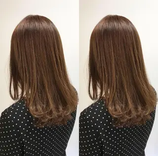 ロング カラー ワタベ ハヤト/ トップデザイナーのヘアスタイル