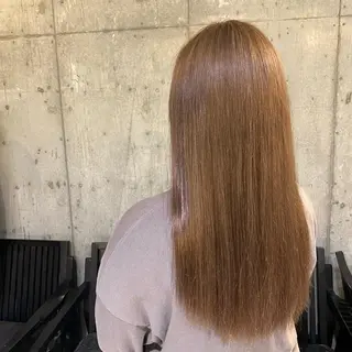 カラー 透明感/韓国風 🤍moeka🤍のヘアスタイル