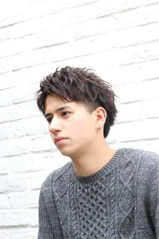 メンズ 匠メンズショート✖️ アップバングNoroのヘアスタイル